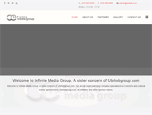 Tablet Screenshot of infinitemediausa.com